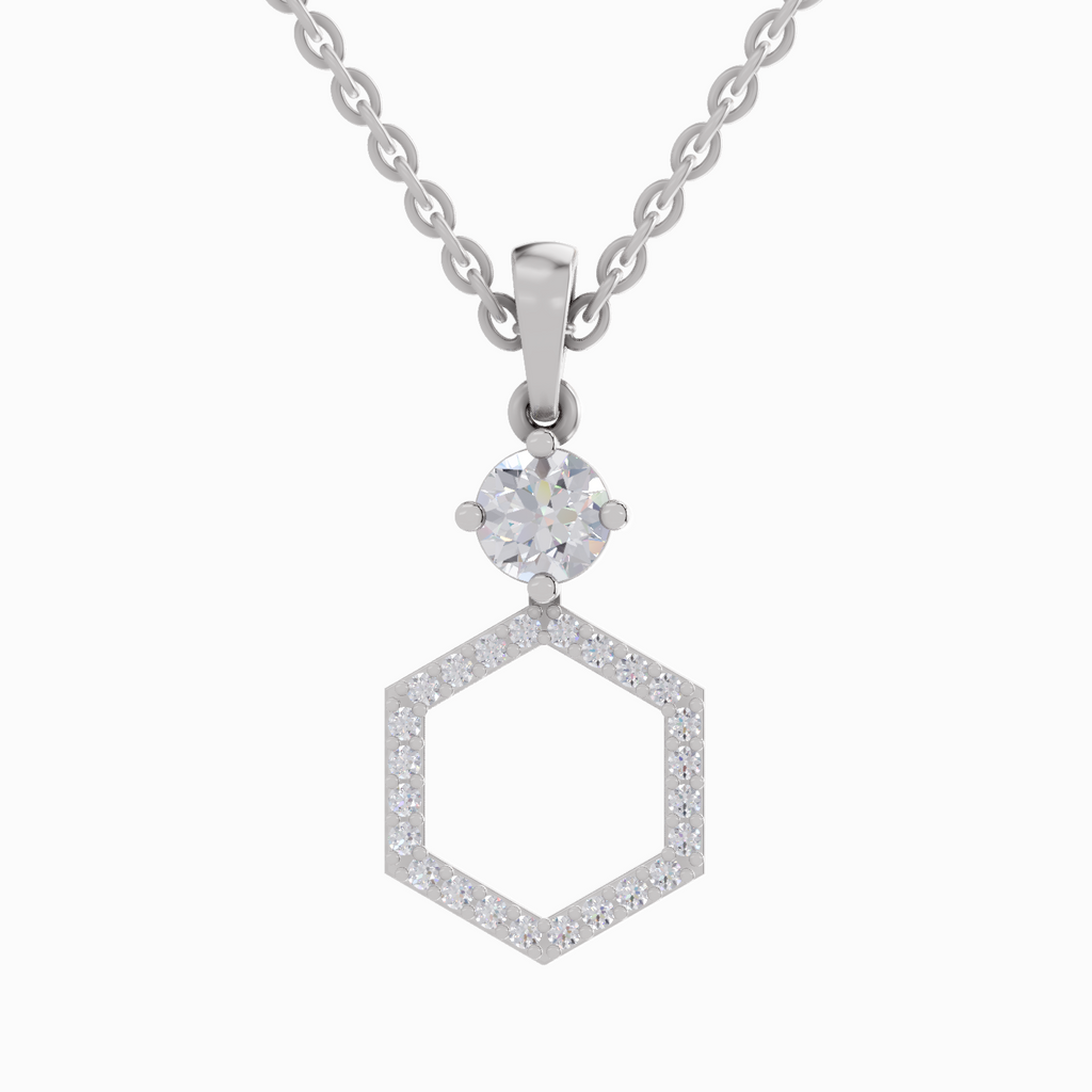 0.69 Carat 14K - White Gold