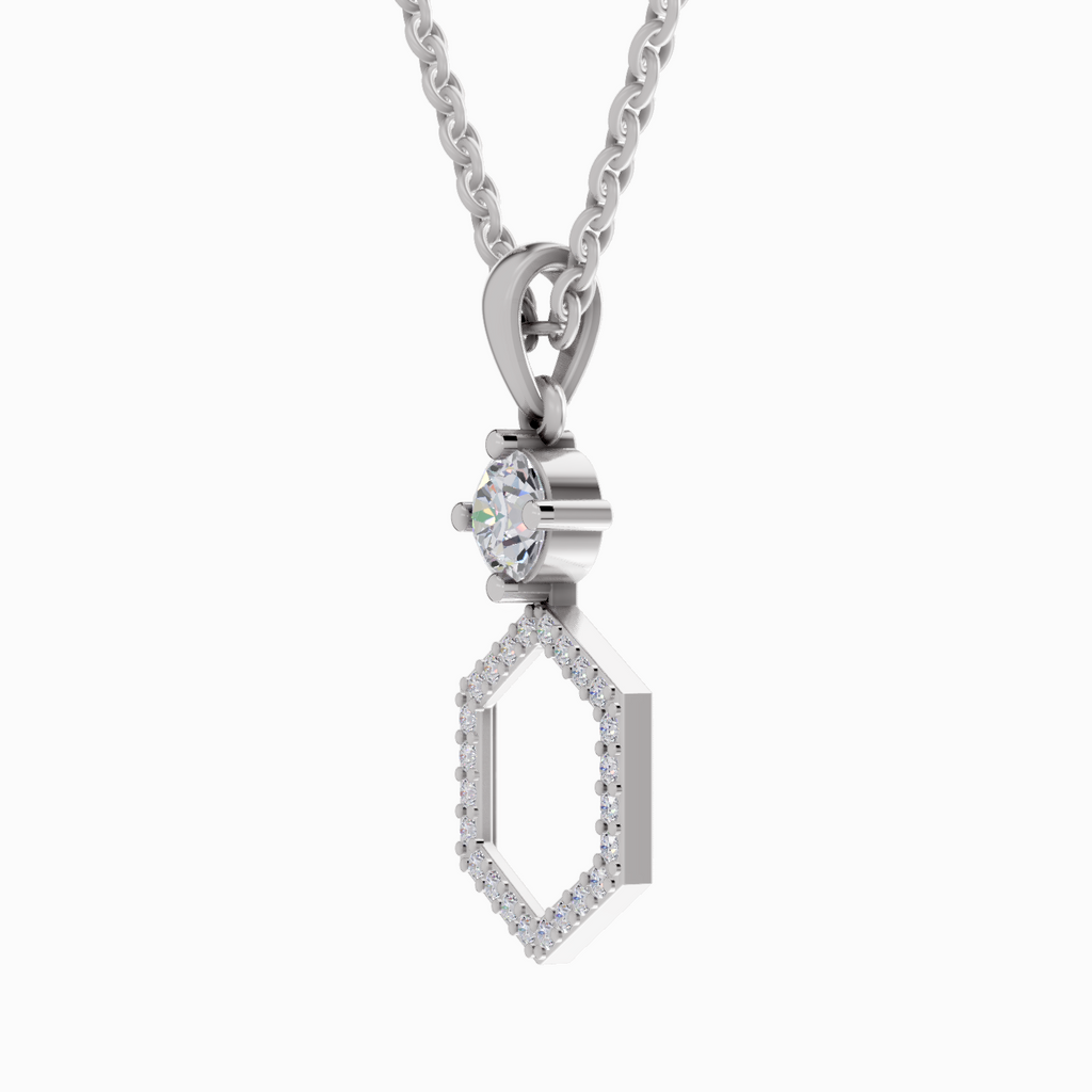 0.69 Carat 14K - White Gold