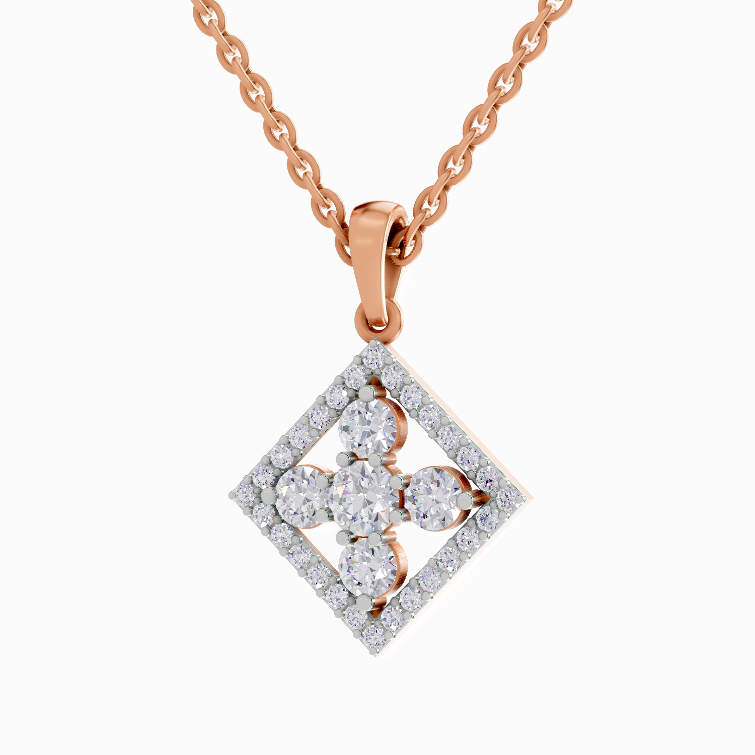 1.08 Carat 14K - Rose Gold