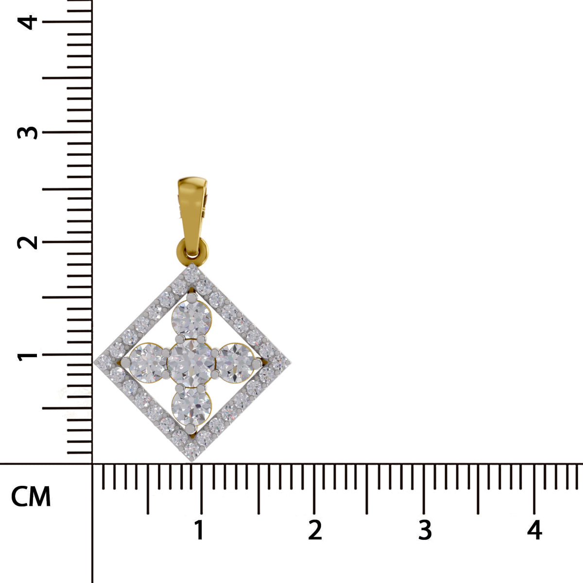 Glistening Diamond Pendant