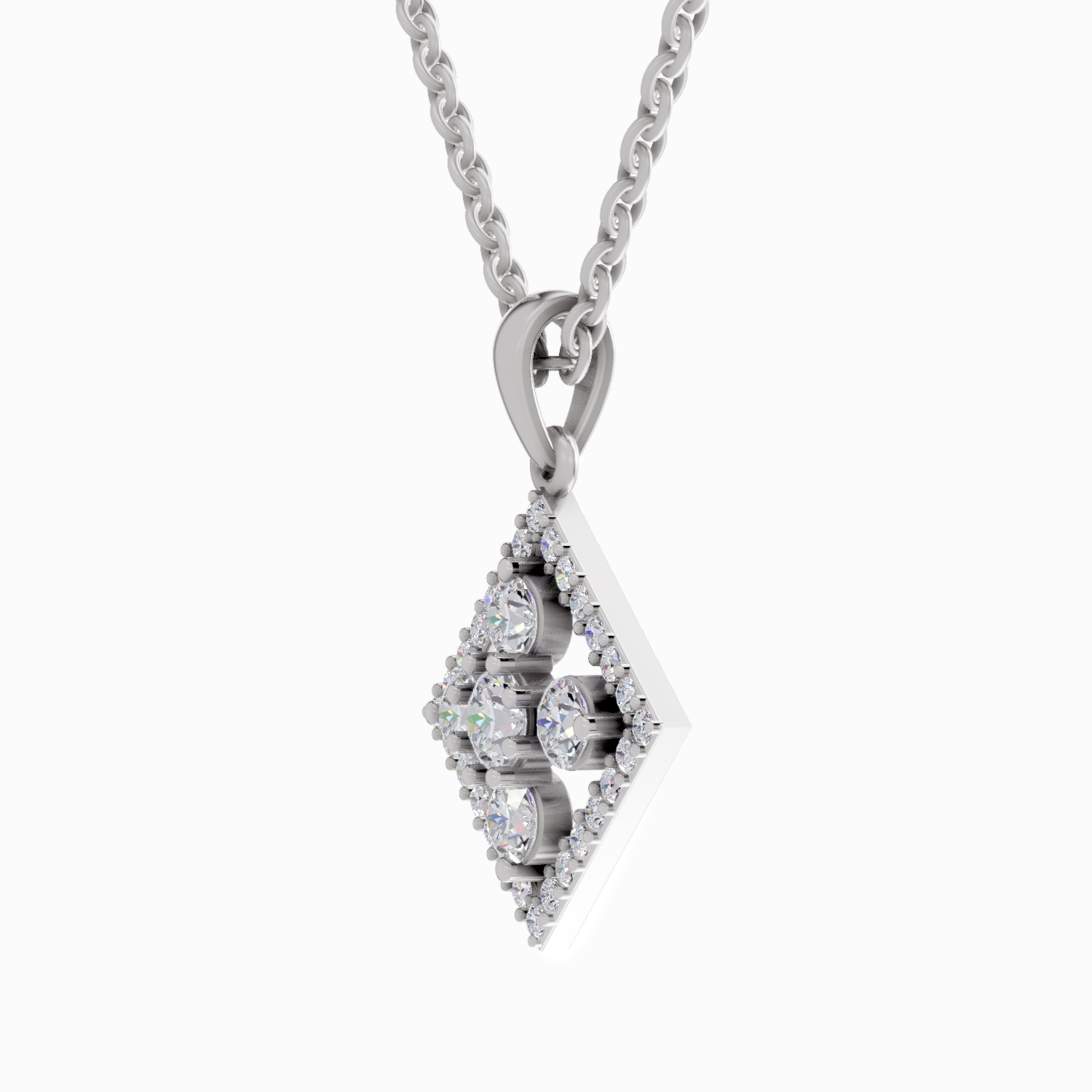 1.08 Carat 14K - White Gold