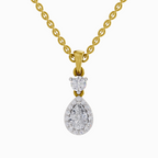 0.9 Carat Pear Shaped 14K
