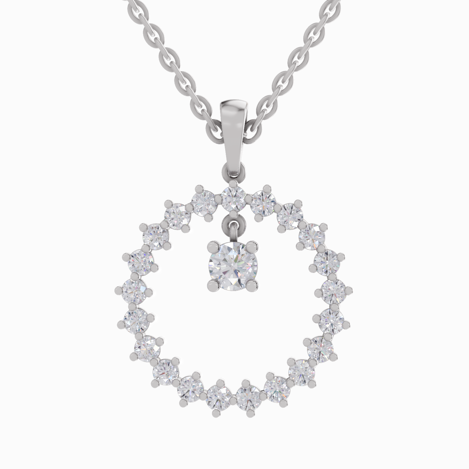 1.18 Carat 14K - White Gold