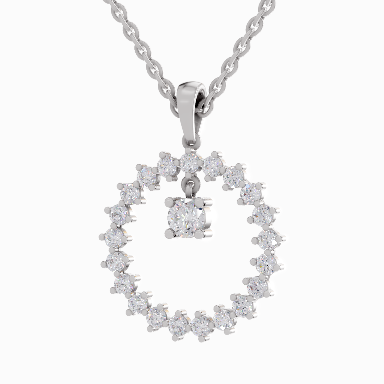 1.18 Carat 14K - White Gold