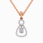 1.09 Carat Oval Shaped 14K - Rose Gold