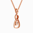 1.09 Carat Oval Shaped 14K - Rose Gold