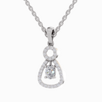 1.09 Carat Oval Shaped 14K - White Gold