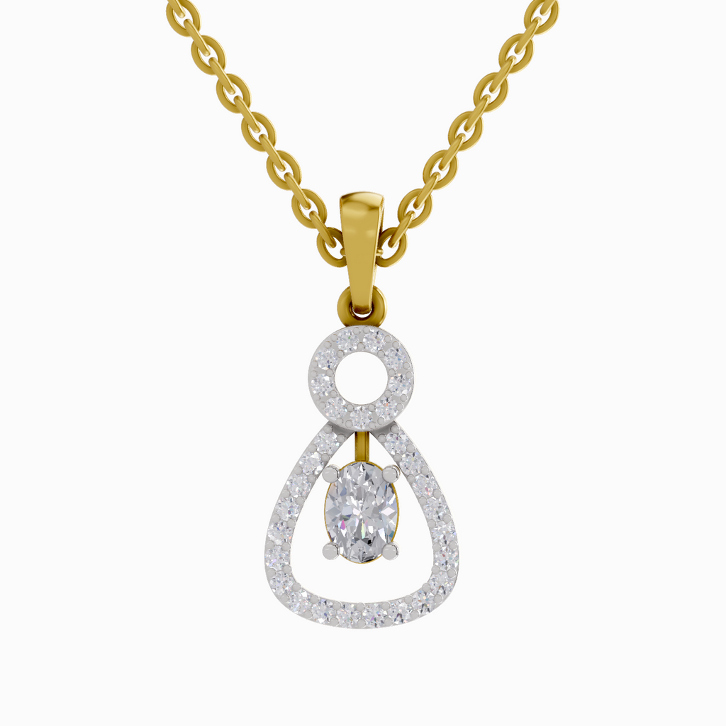 1.09 Carat Oval Shaped 14K