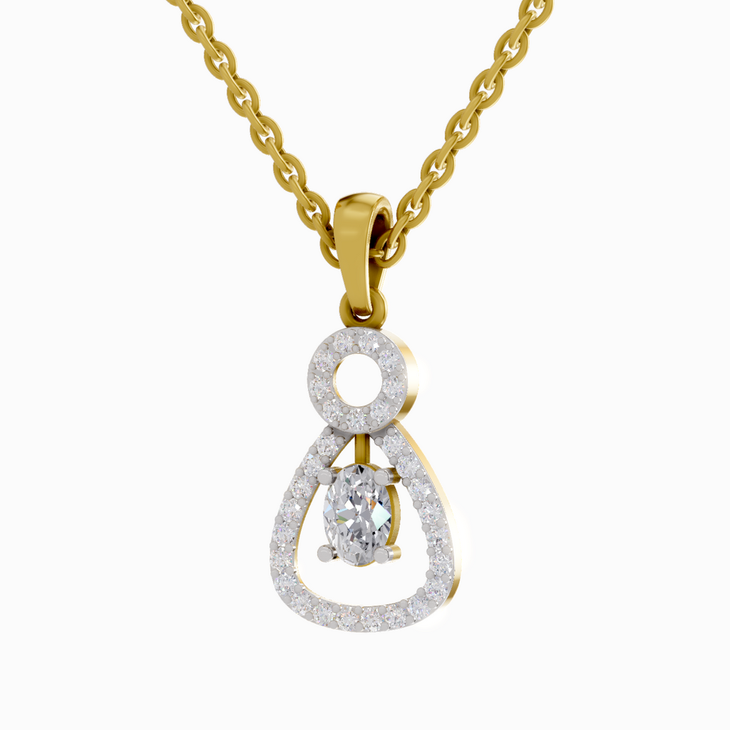 1.09 Carat Oval Shaped 14K