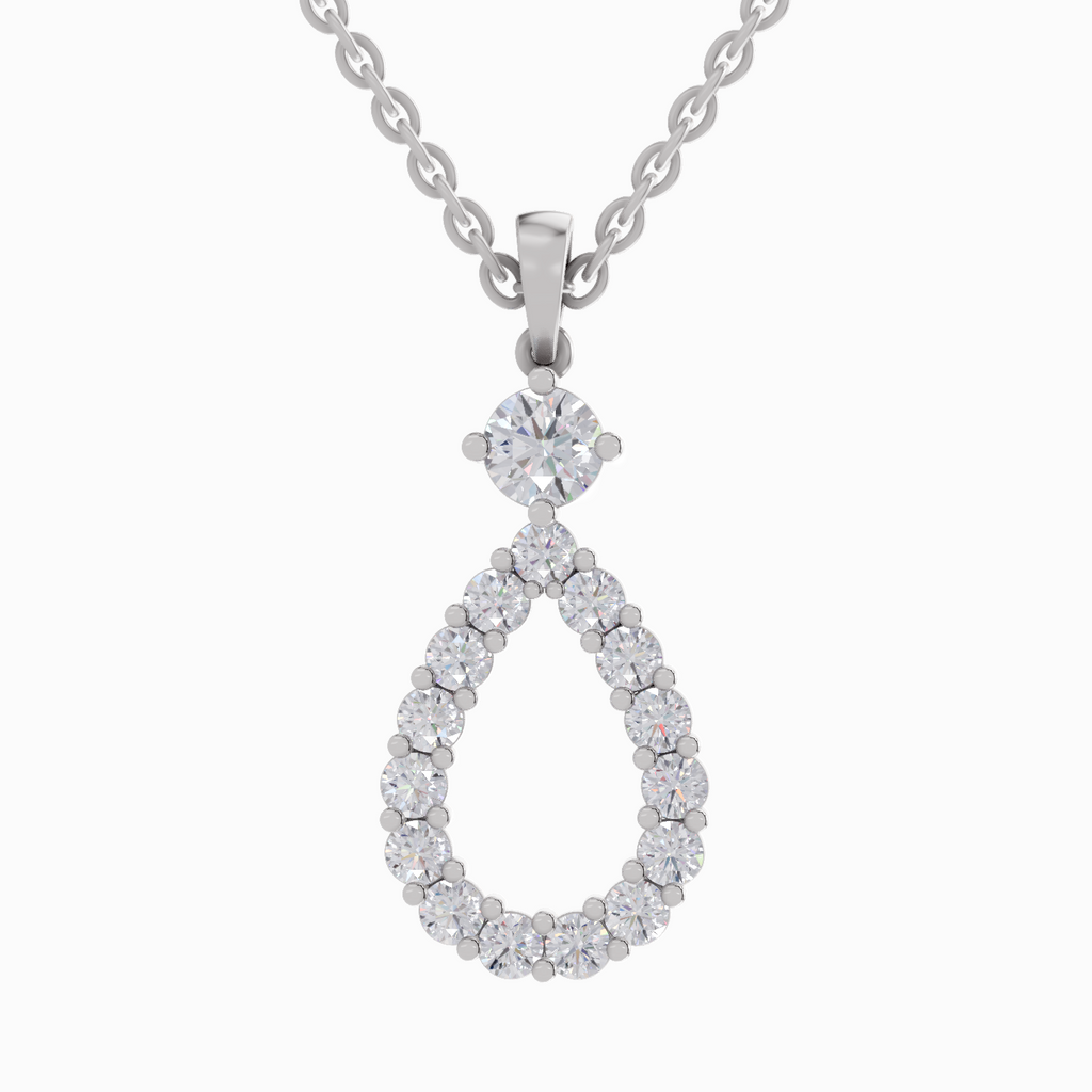 1.37 Carat 14K - White Gold