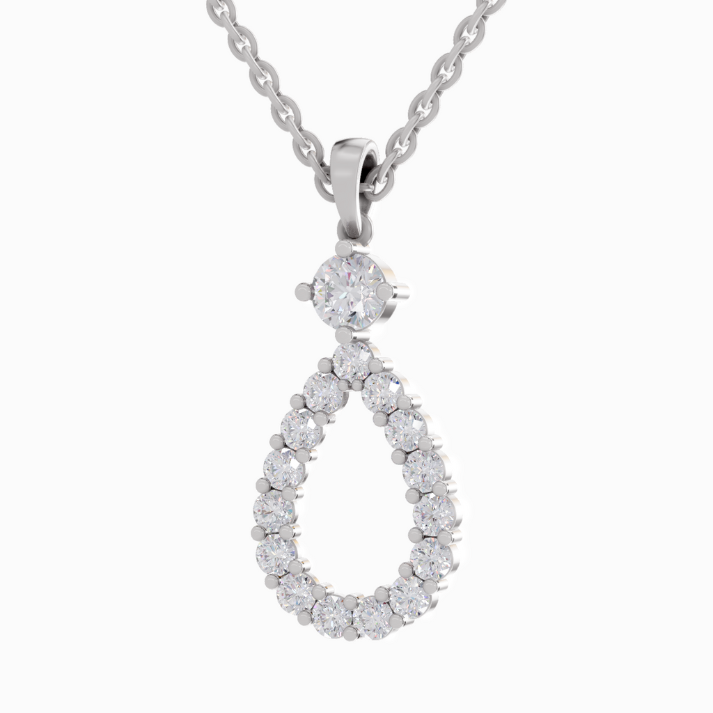 1.37 Carat 14K - White Gold