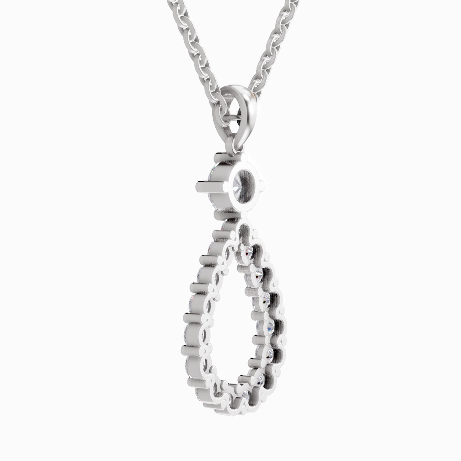 1.37 Carat 14K - White Gold