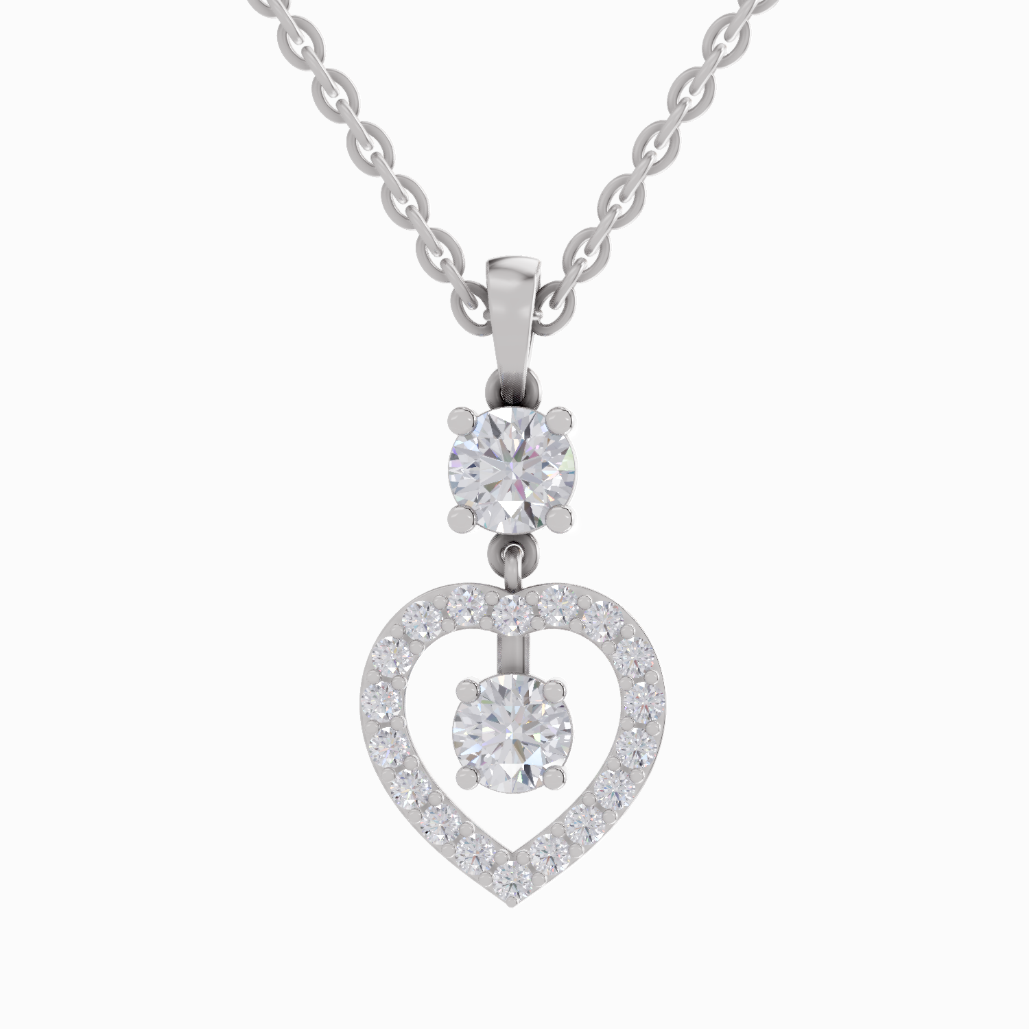 1.21 Carat 14K - White Gold