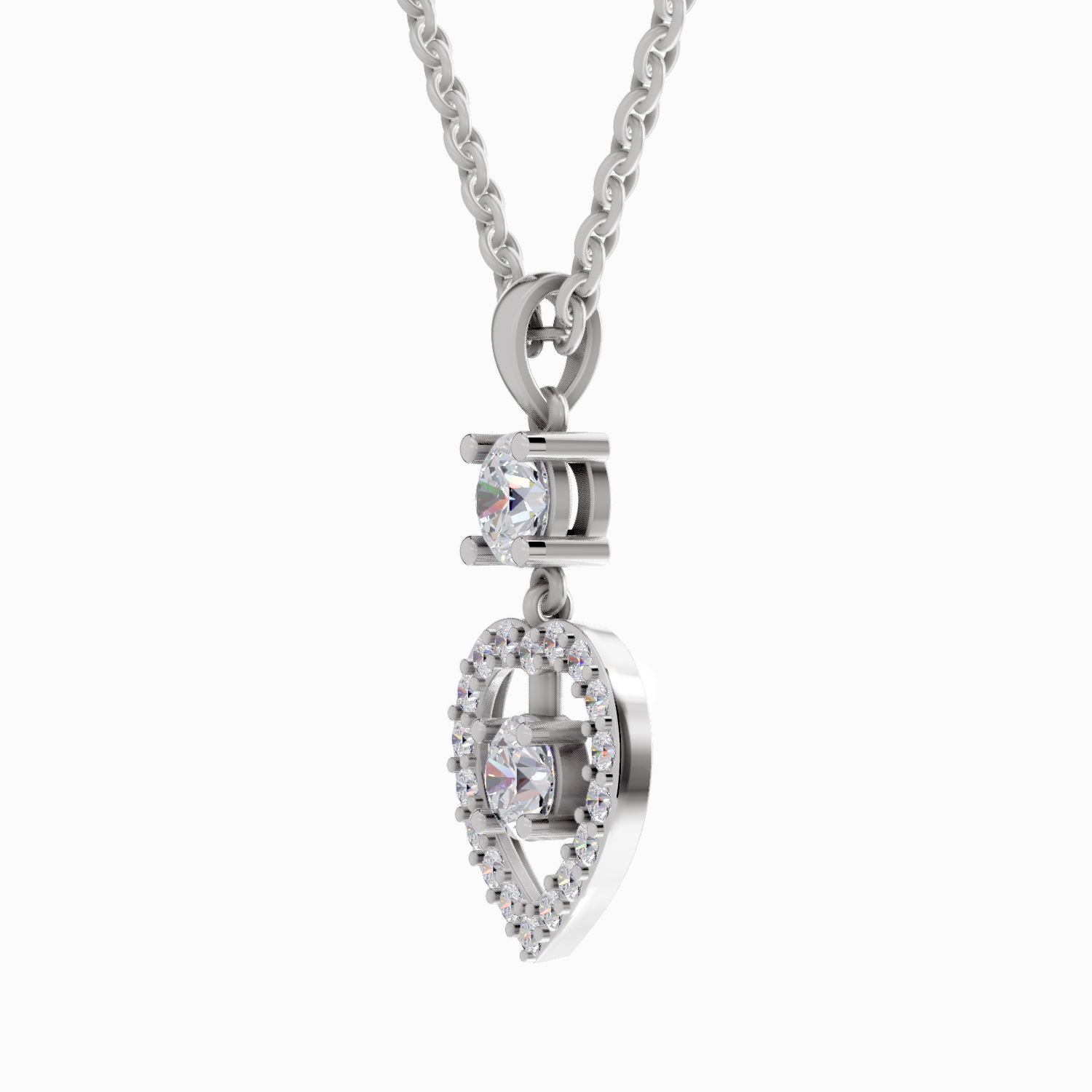 1.21 Carat 14K - White Gold