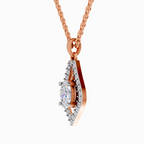 1.34 Carat Oval Shaped 14K - Rose Gold