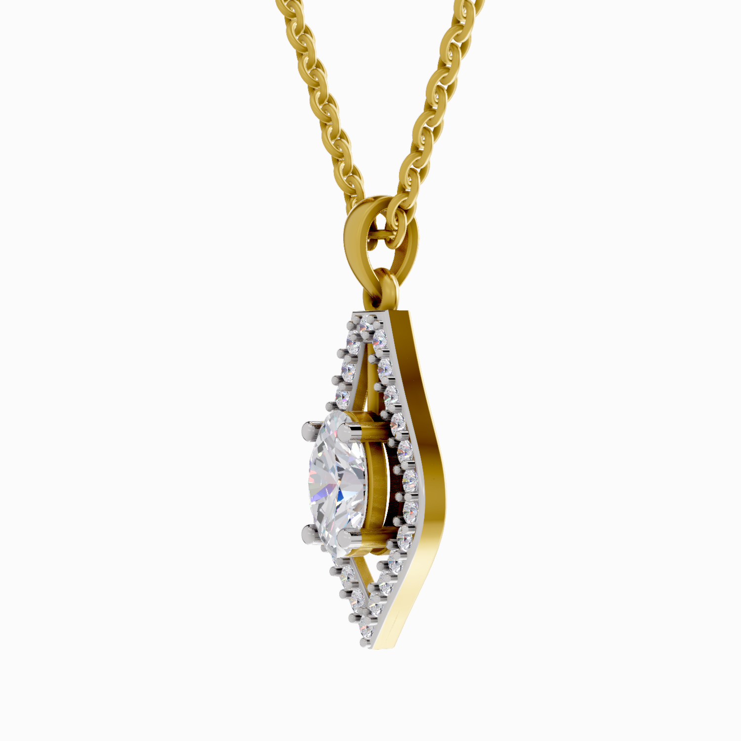 1.34 Carat Oval Shaped 14K