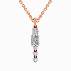 1.16 Carat Radiant Shaped 14K - Rose Gold