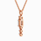 1.16 Carat Radiant Shaped 14K - Rose Gold