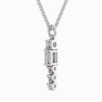 1.16 Carat Radiant Shaped 14K - White Gold