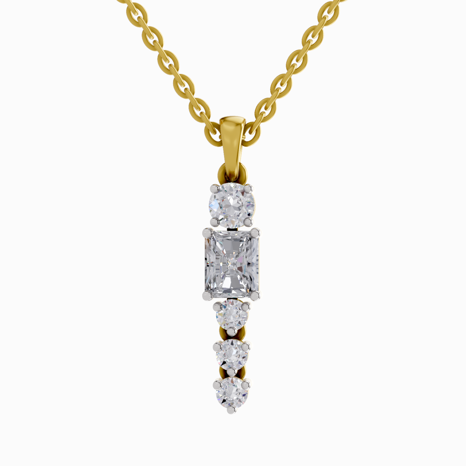 1.16 Carat Radiant Shaped 14K