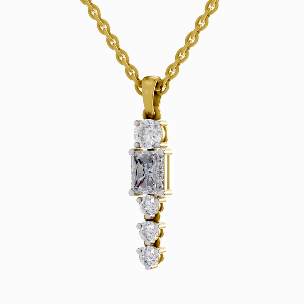 1.16 Carat Radiant Shaped 14K
