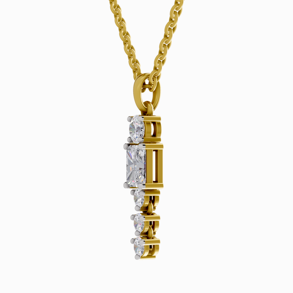 1.16 Carat Radiant Shaped 14K