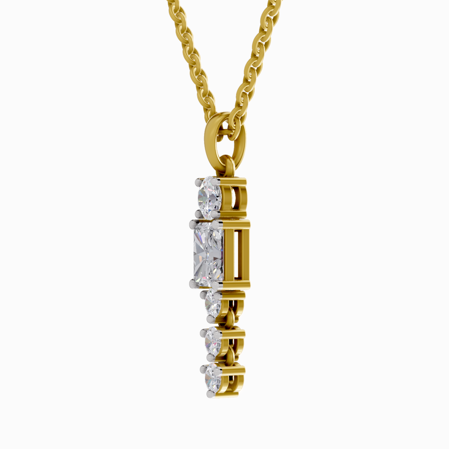 1.16 Carat Radiant Shaped 14K