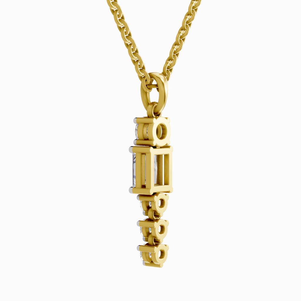 1.16 Carat Radiant Shaped 14K