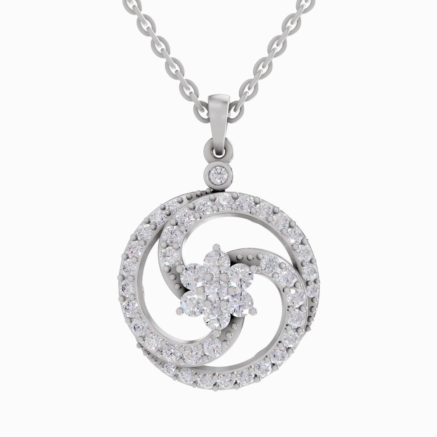 1.51 Carat 14K - White Gold