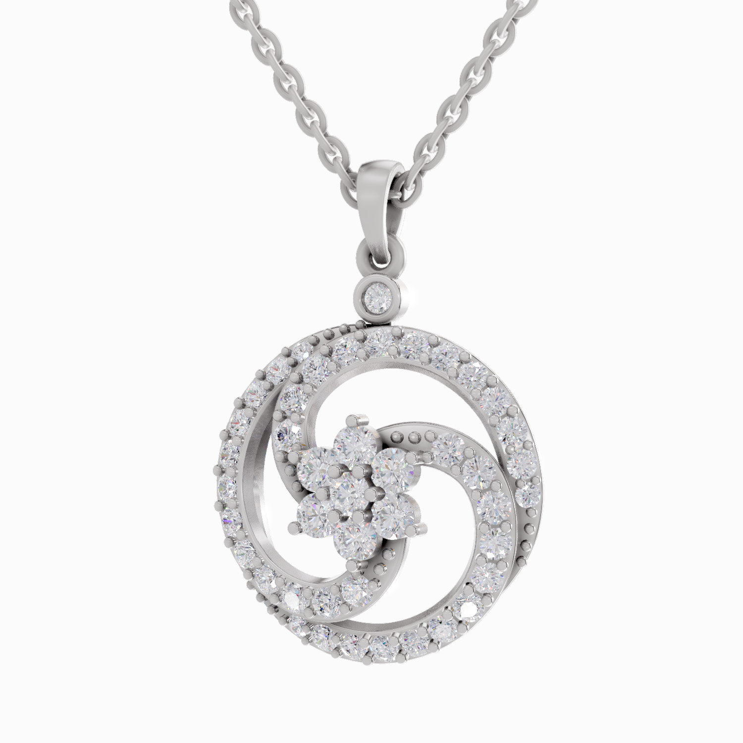 1.51 Carat 14K - White Gold