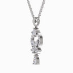 1.05 Carat Marquise Shaped 14K - White Gold