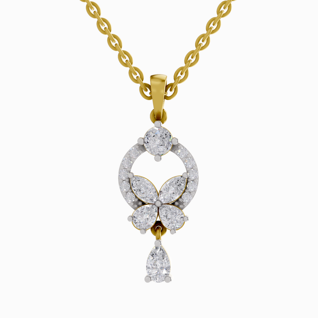 1.05 Carat Marquise Shaped 14K