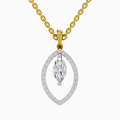 1.09 Carat Marquise Shaped 14K