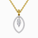 1.09 Carat Marquise Shaped 14K