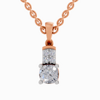 0.75 Carat Cushion Shaped 14K - Rose Gold