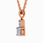 0.75 Carat Cushion Shaped 14K - Rose Gold