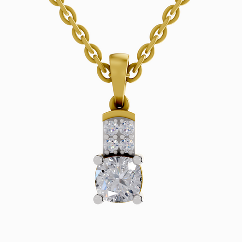 0.75 Carat Cushion Shaped 14K