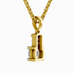 0.75 Carat Cushion Shaped 14K