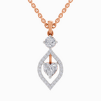 1.37 Carat Heart Shaped 14K - Rose Gold