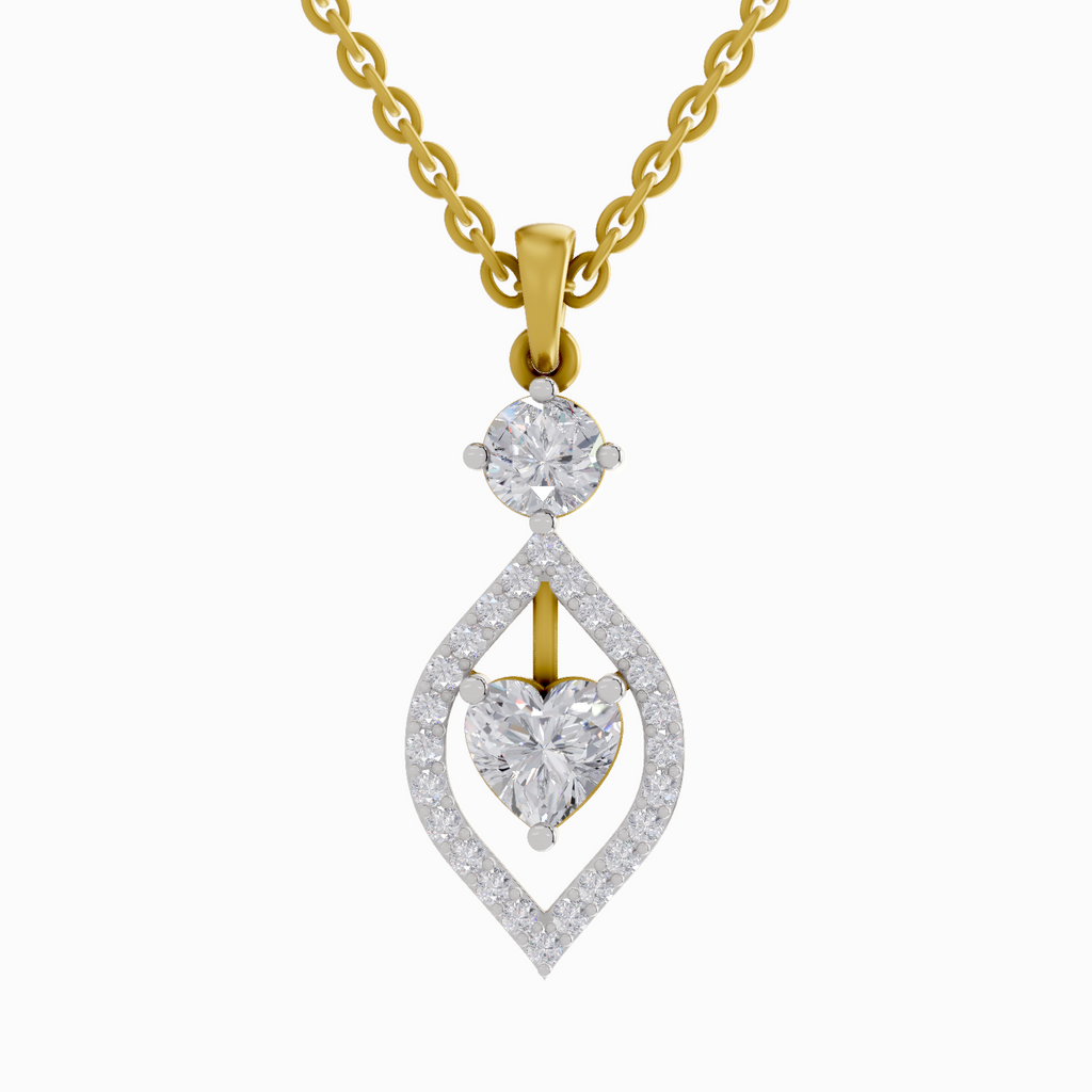 1.37 Carat Heart Shaped 14K