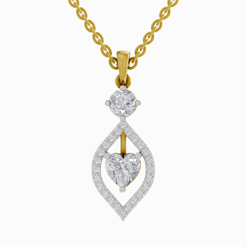 1.37 Carat Heart Shaped 14K