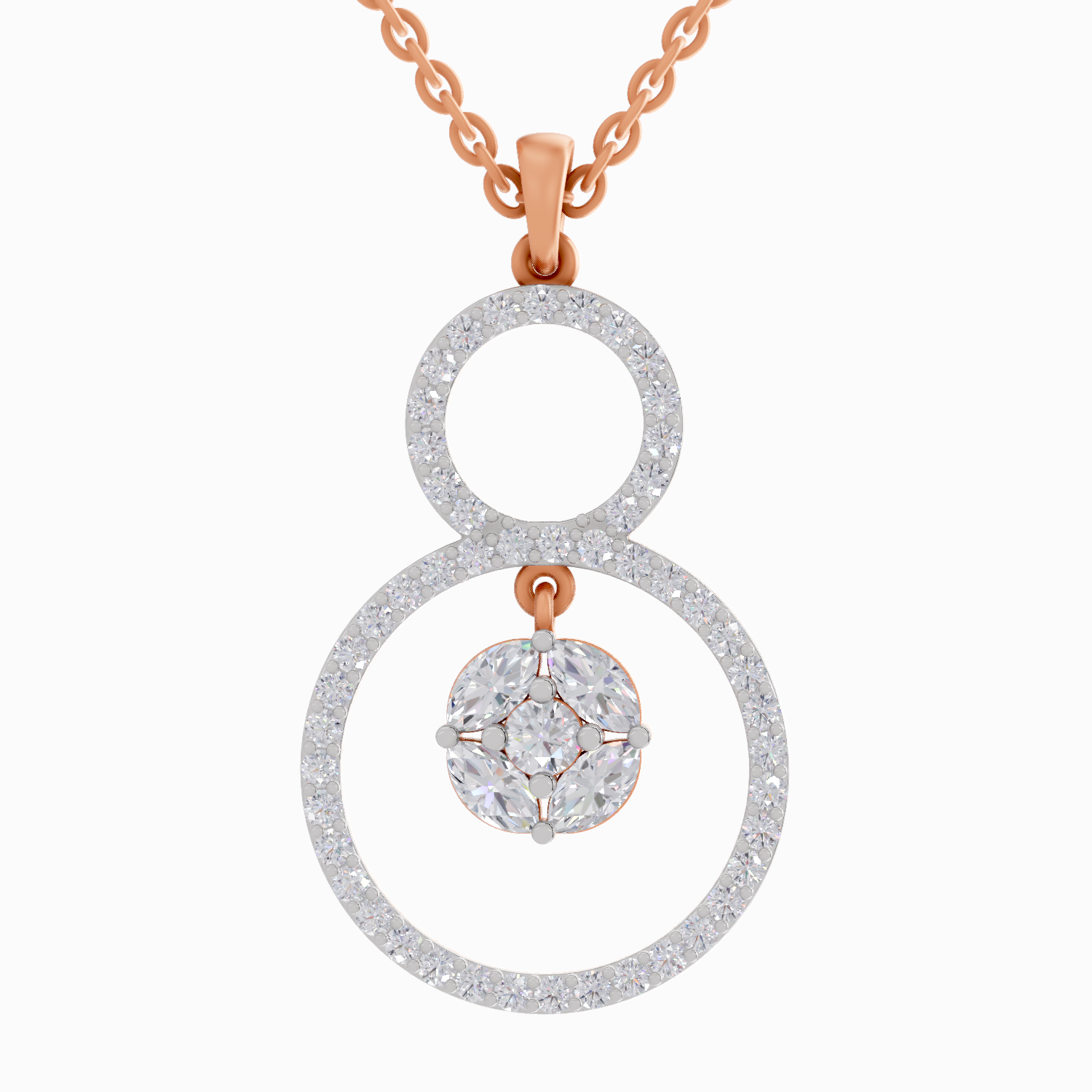 1.33 Carat Marquise Shaped 14K - Rose Gold