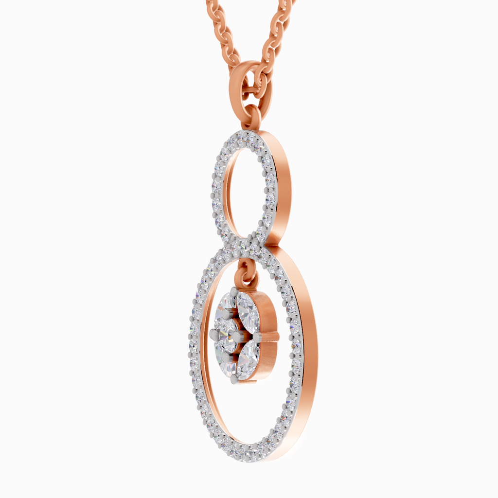 1.33 Carat Marquise Shaped 14K - Rose Gold