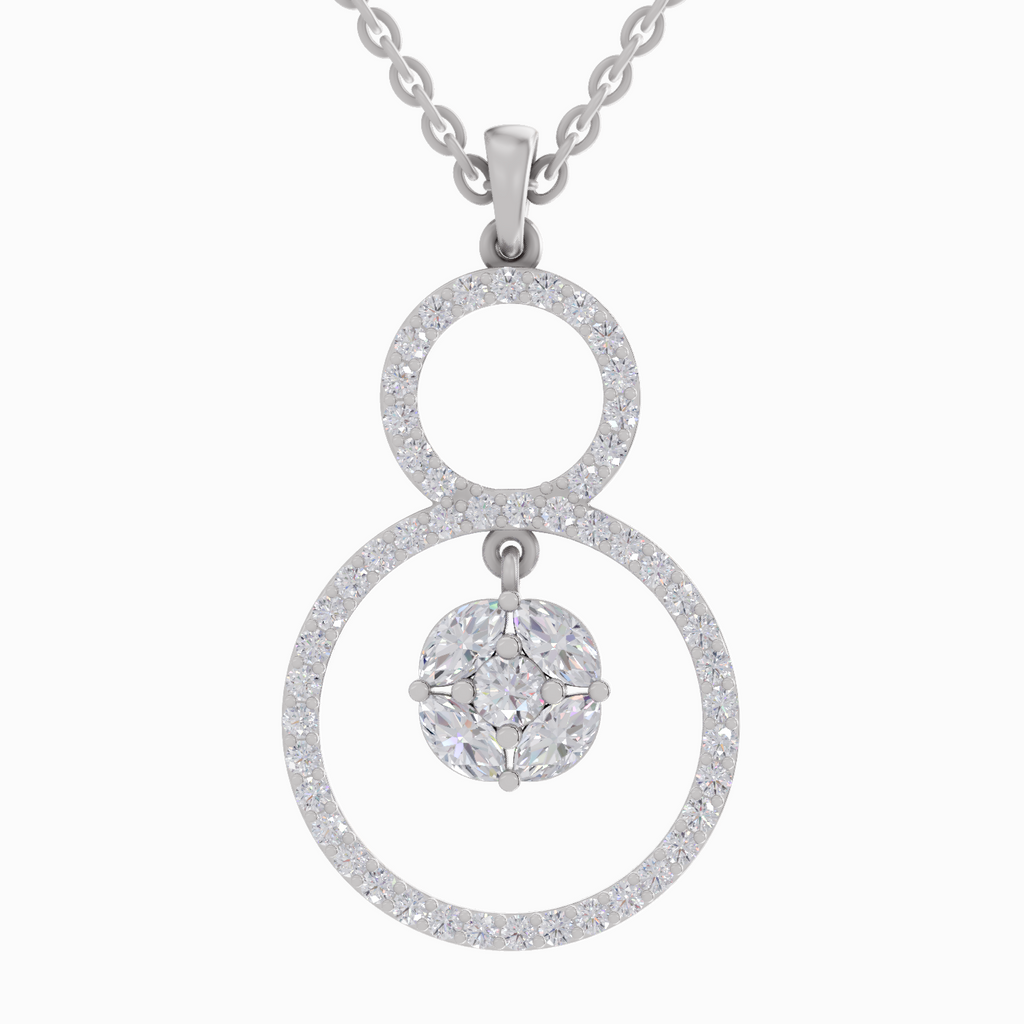 1.33 Carat Marquise Shaped 14K - White Gold