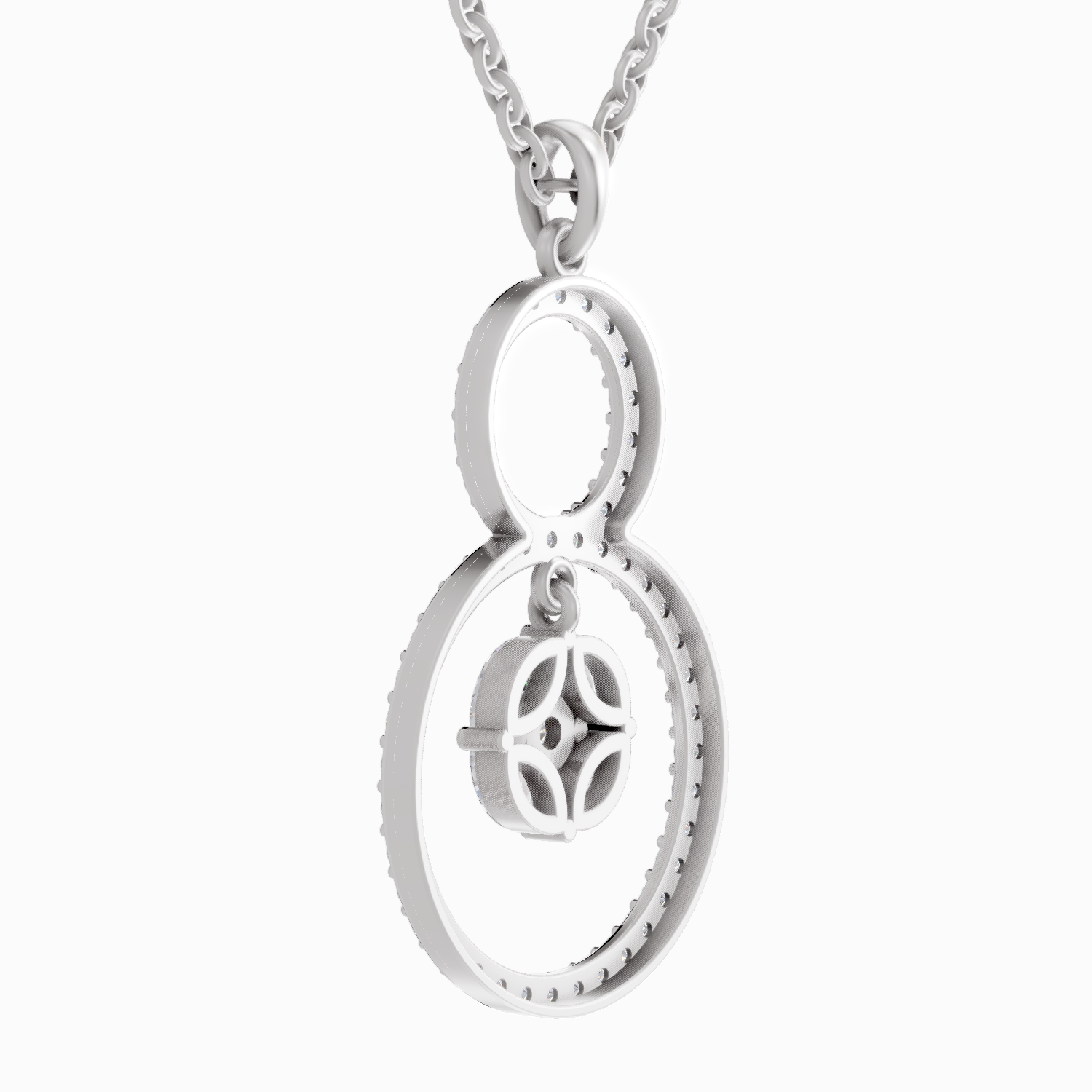 1.33 Carat Marquise Shaped 14K - White Gold