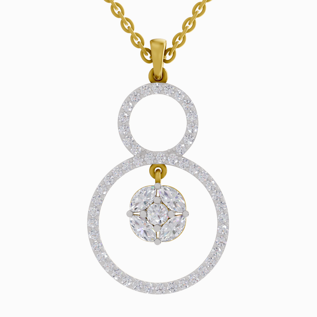 1.33 Carat Marquise Shaped 14K