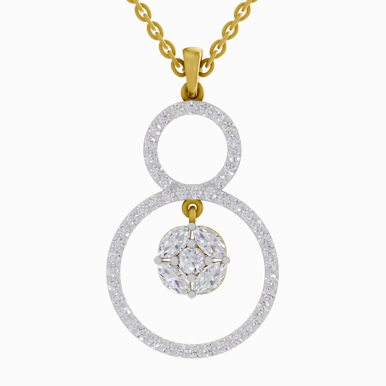 1.33 Carat Marquise Shaped 14K
