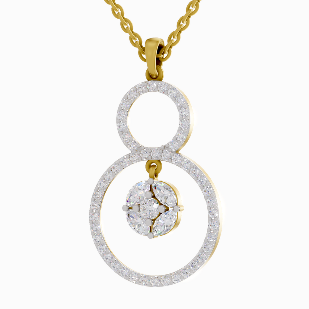 1.33 Carat Marquise Shaped 14K