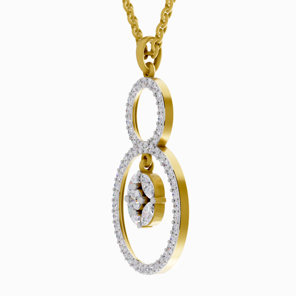 1.33 Carat Marquise Shaped 14K