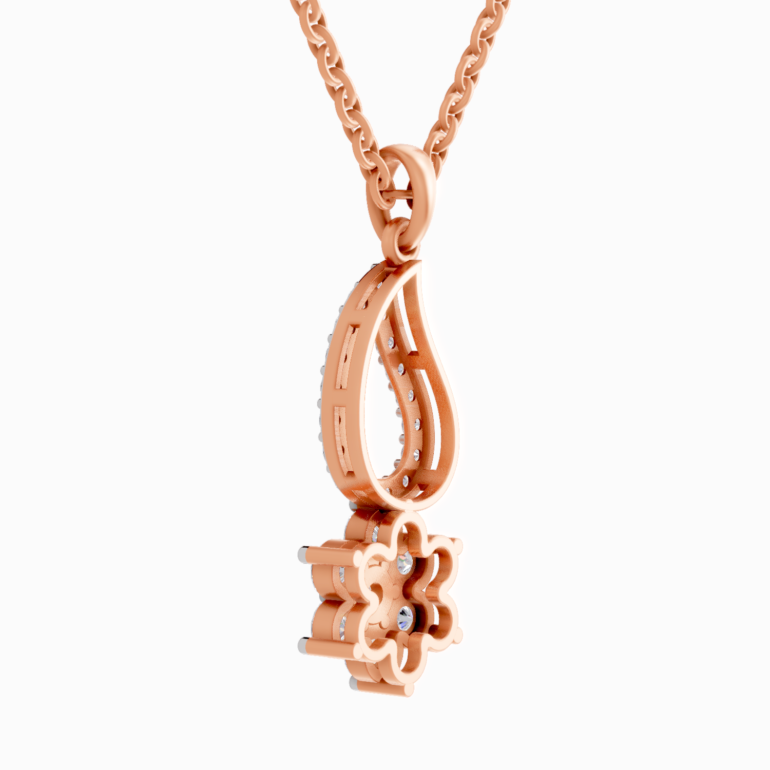 0.98 Carat 14K - Rose Gold